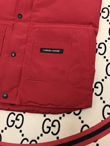 Canada Goose Red Down Vest