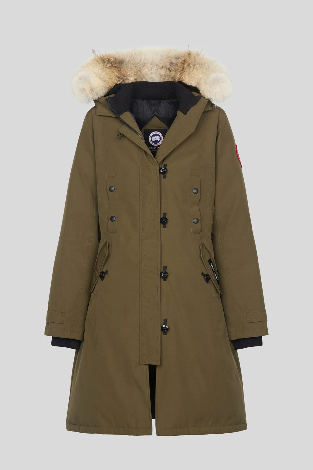Canada Goose Army Green Long Down Parka